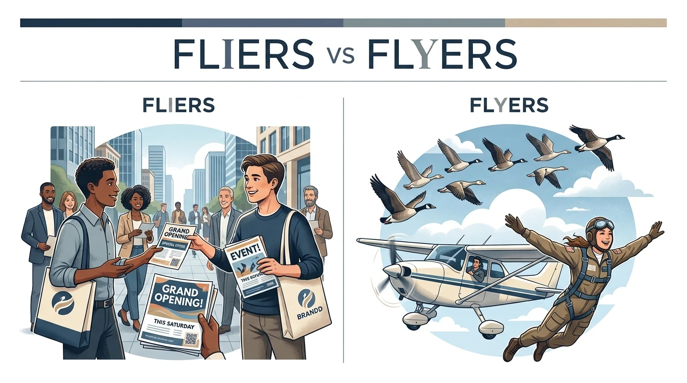 Fliers vs Flyers: Which Spelling Is Correct?