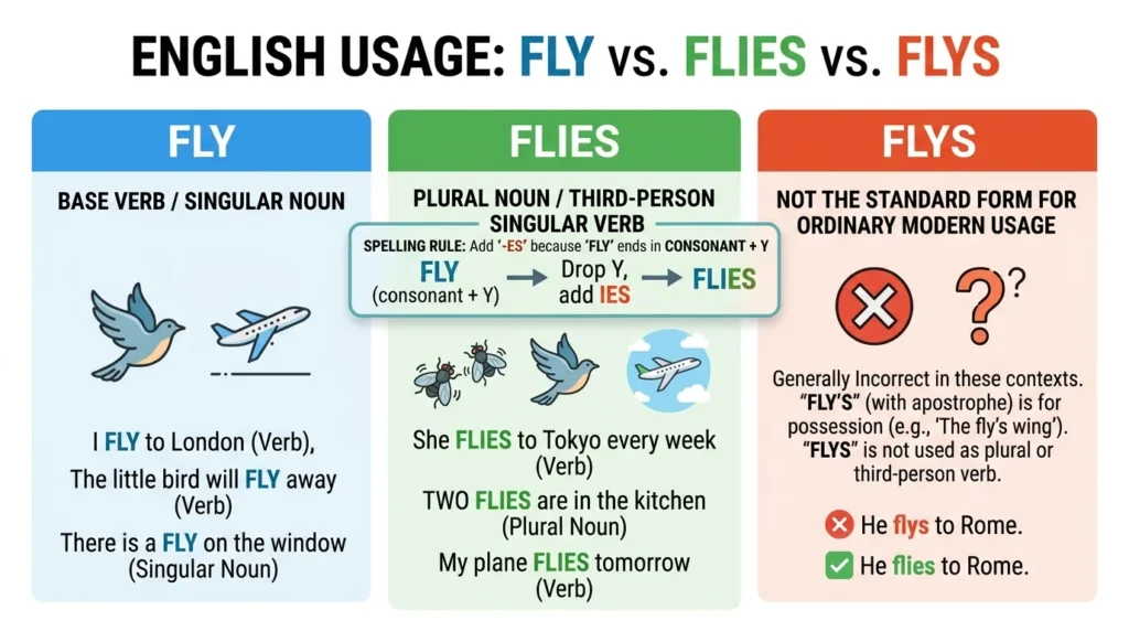 Flys vs Flies
