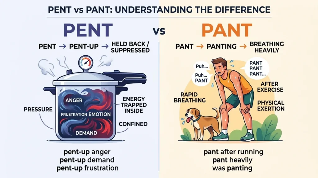Pent vs Pant