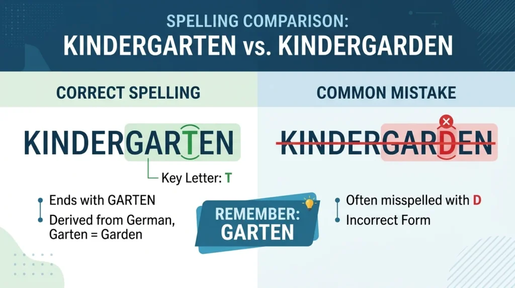 Kindergarten vs Kindergarden