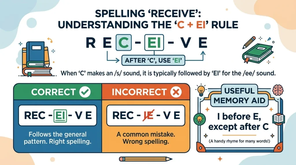 Receive vs Recieve: Correct Spelling and Examples.