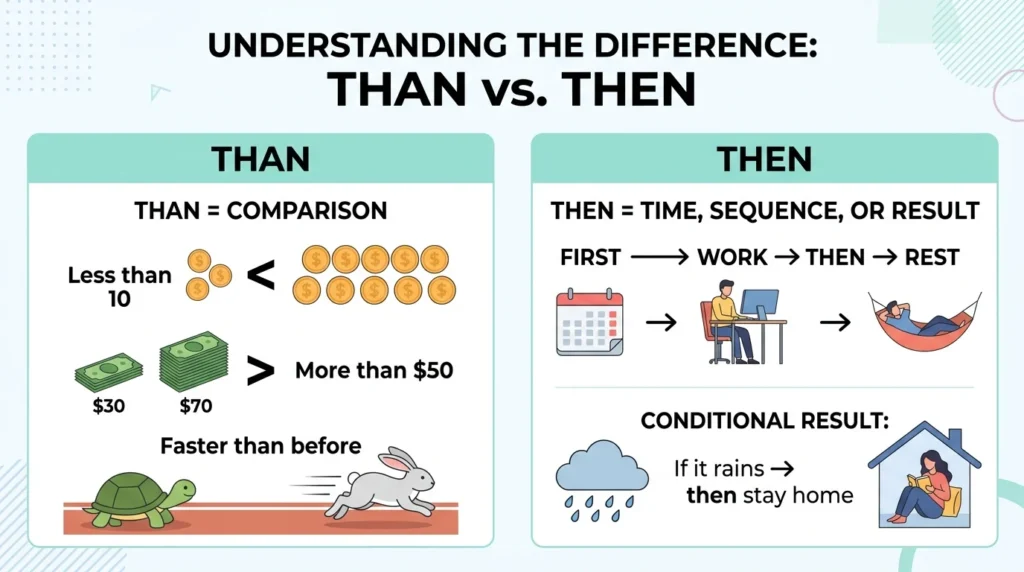 Less Than vs Less Then