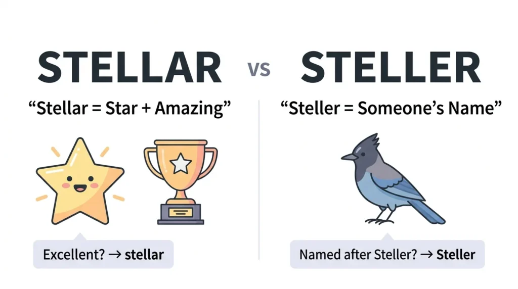 Stellar vs Steller