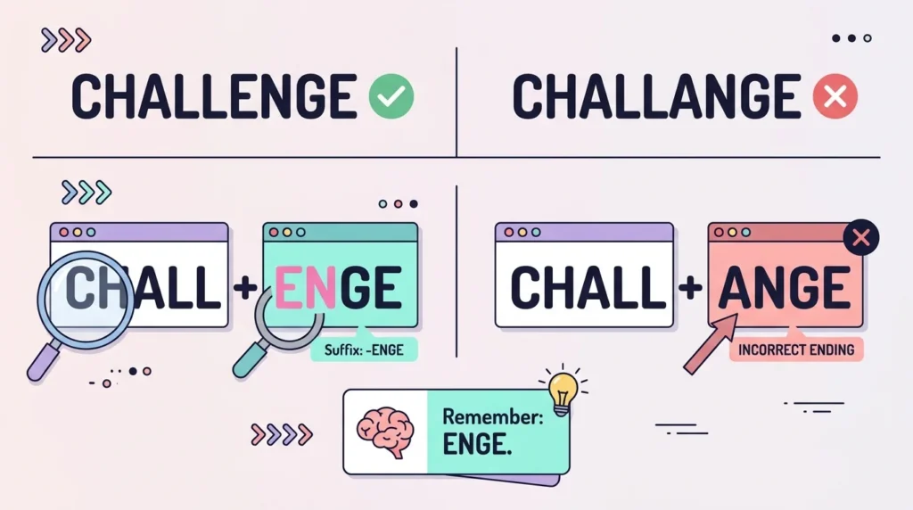 Challenge vs Challange