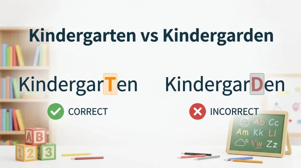 Kindergarten vs Kindergarden: Which Is Correct?
