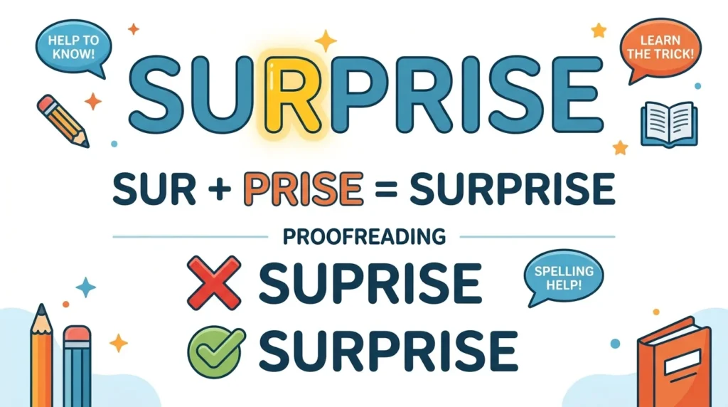 Suprise vs Surprise: Which Spelling Is Correct?
