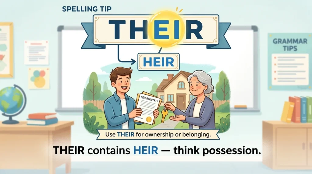 Their vs Thier