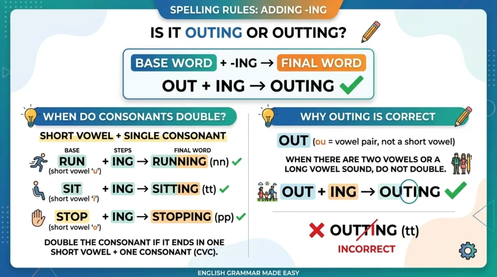 Outting vs Outing