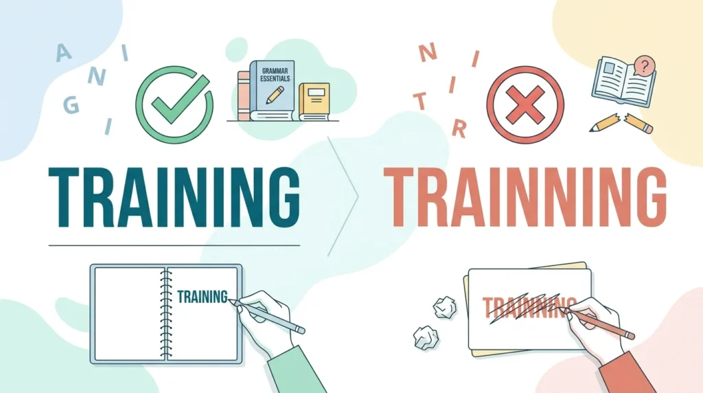 Training vs Trainning