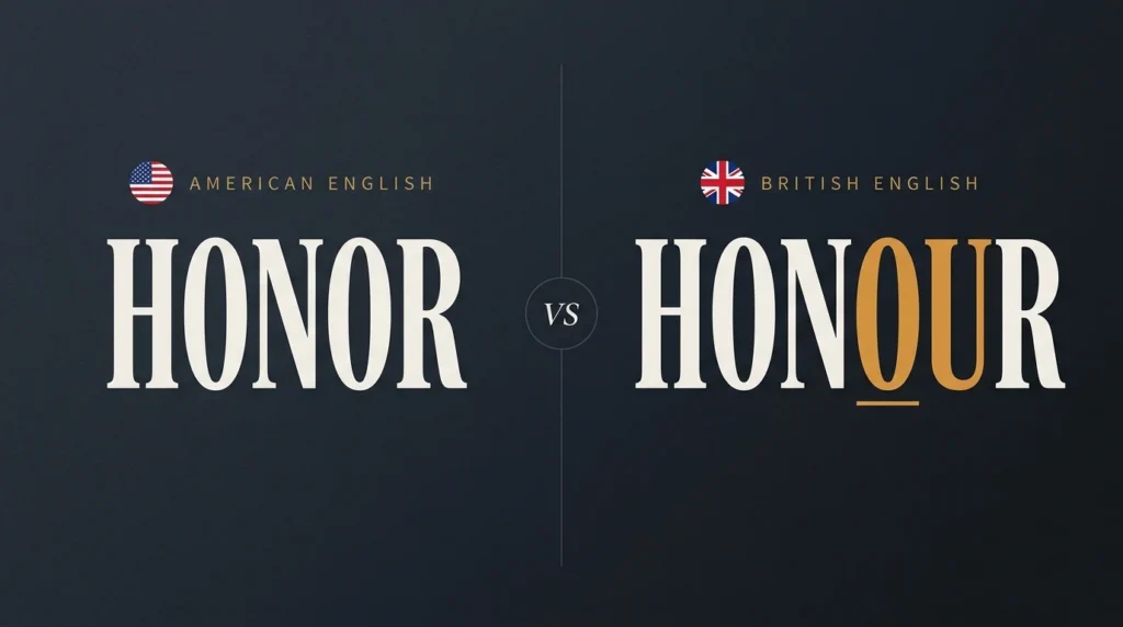 Honor vs Honour: The Spelling Difference Explained.