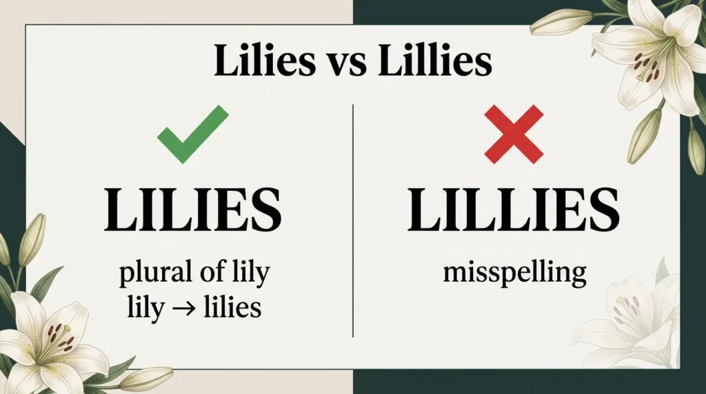 Lilies vs Lillies: Which Spelling Is Correct?