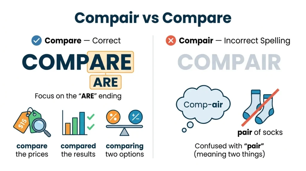 Compair vs Compare