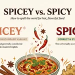 Spicey vs Spicy: Correct Spelling & Usage.