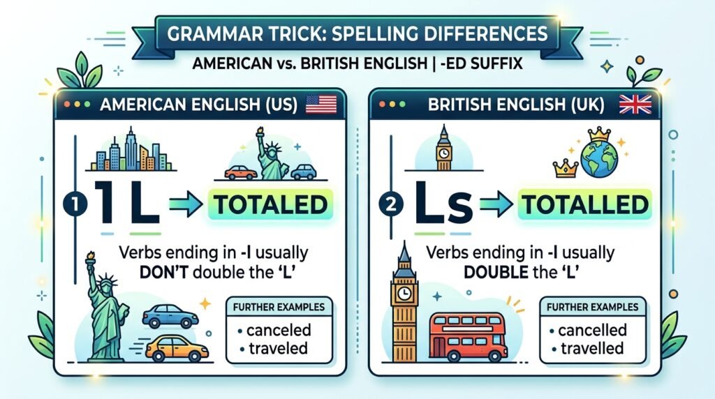 Totaled vs Totalled: Which Spelling Is Correct?