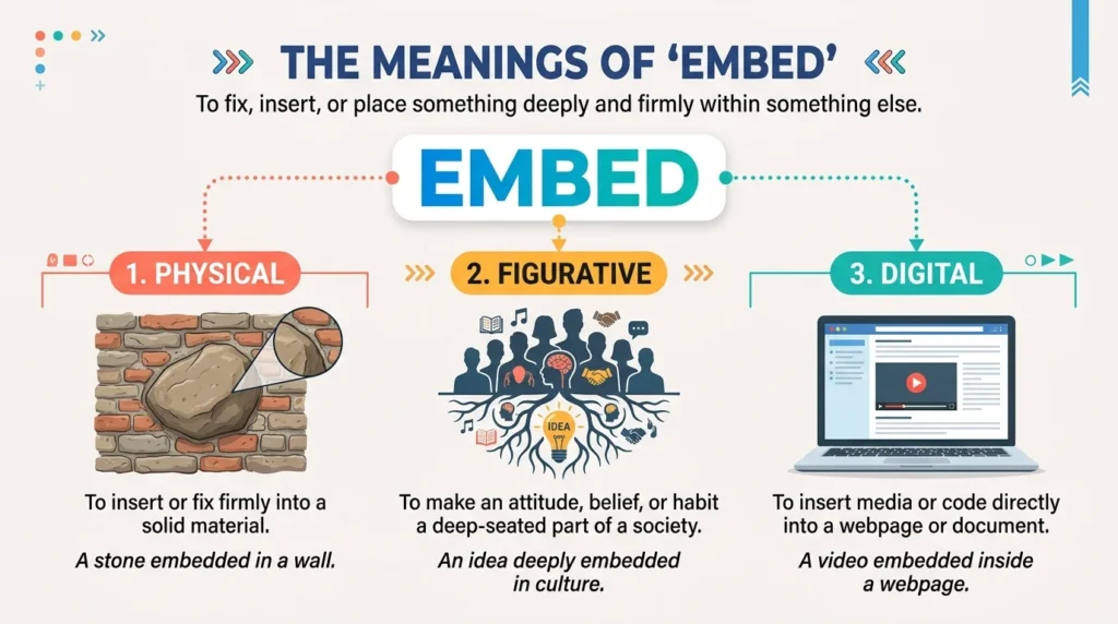 Imbed vs Embed
