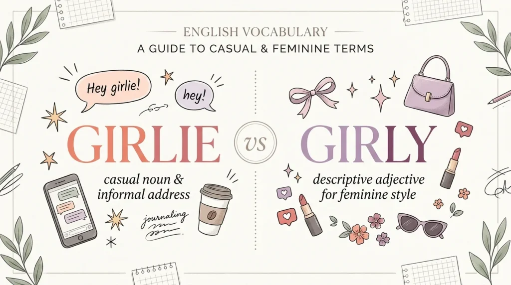 Girlie vs Girly: Meaning, Difference & Usage.