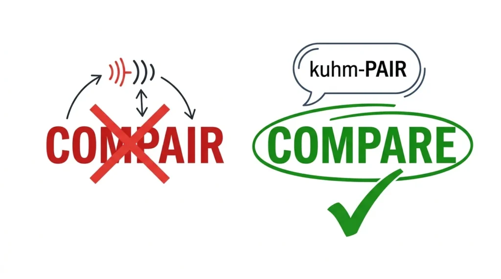 Compair vs Compare: Which Spelling Is Correct?