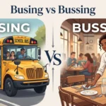 Busing vs Bussing: Which Spelling Is Correct?