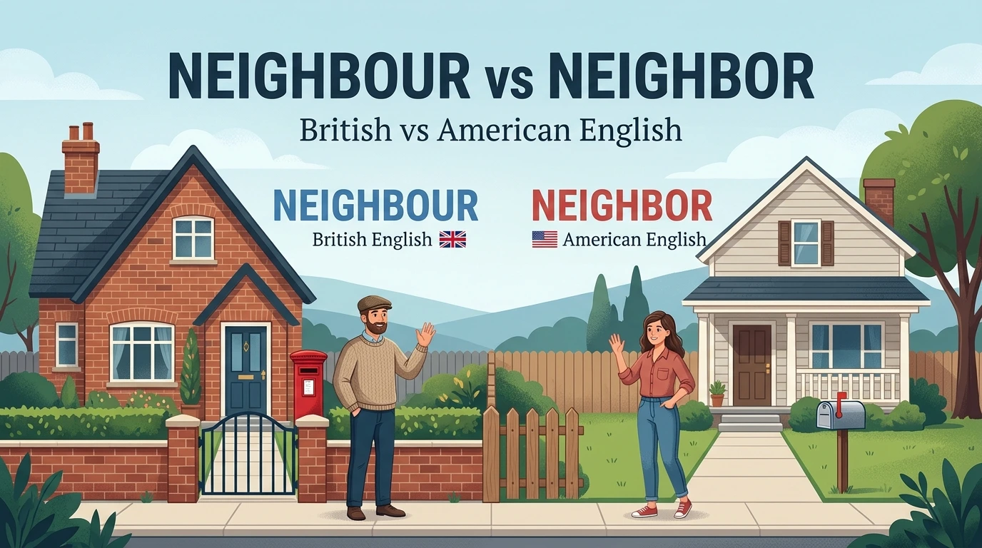Neighbour vs Neighbor: Which Spelling Is Correct?