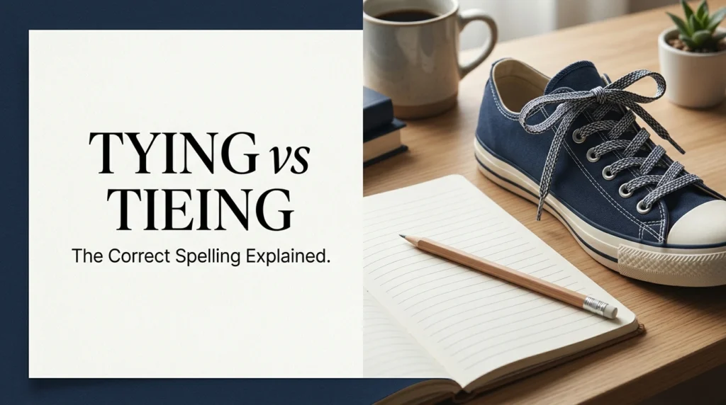 Tieing vs Tying: Which Spelling Is Correct?