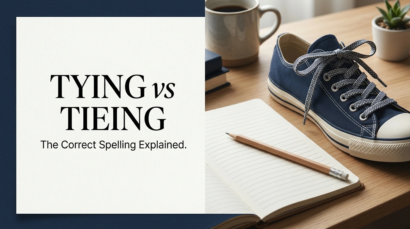 Tieing vs Tying: Which Spelling Is Correct?