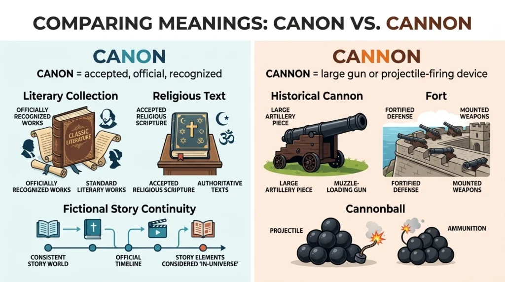 Canon vs Cannon