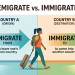 Emigrate vs Immigrate: Difference and Examples.