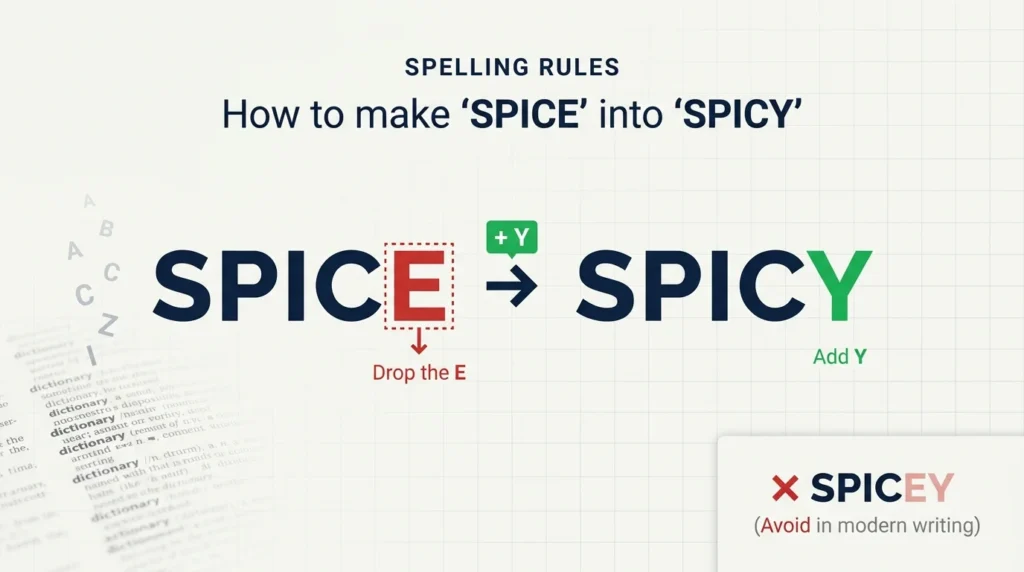 Spicey vs Spicy