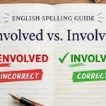 Envolved vs. Involved: Which Spelling Is Correct?