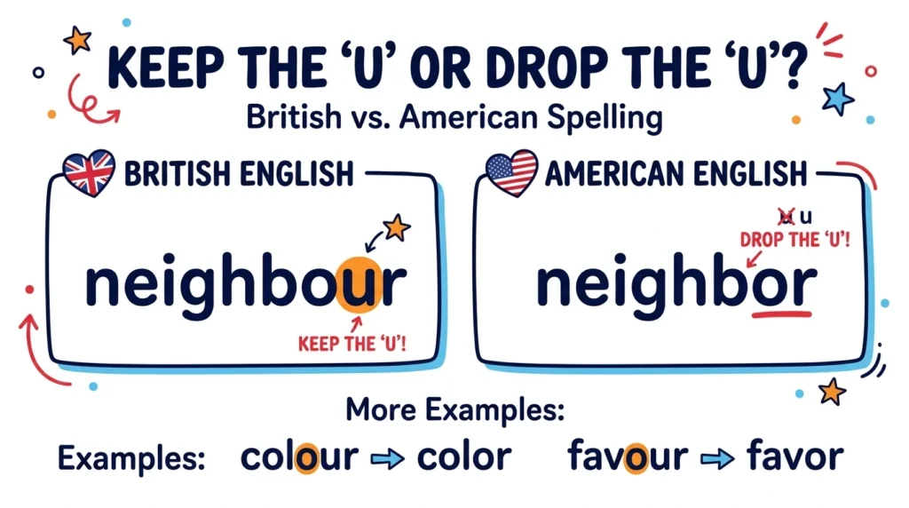 Neighbour vs Neighbor: Which Spelling Is Correct?